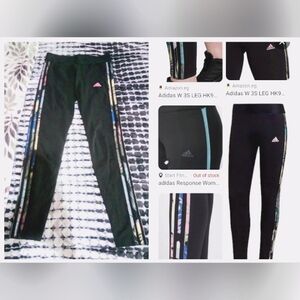Adidas 3 Stripe Leggings